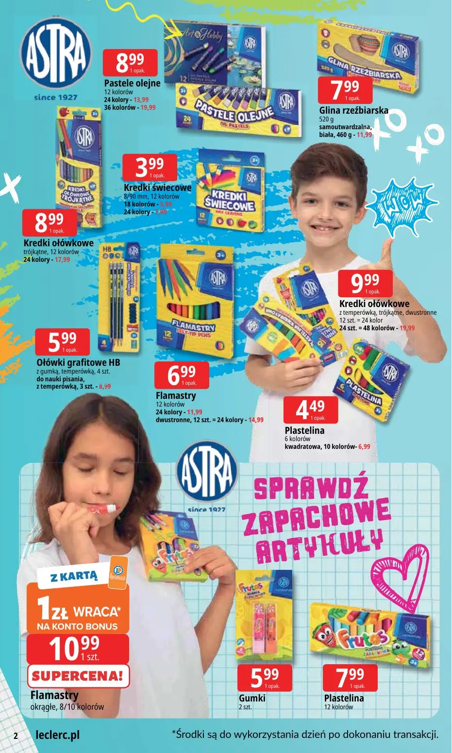 gazetka promocyjna E.Leclerc Szkoła z klasą! - Strona 2
