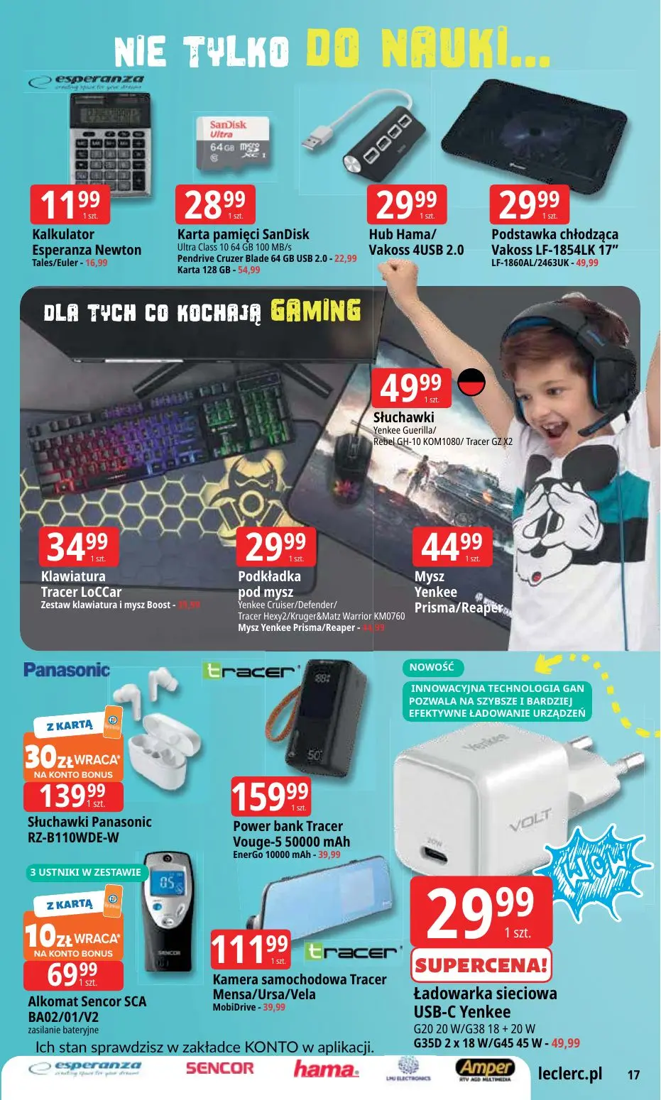 gazetka promocyjna E.Leclerc Szkoła z klasą! - Strona 17