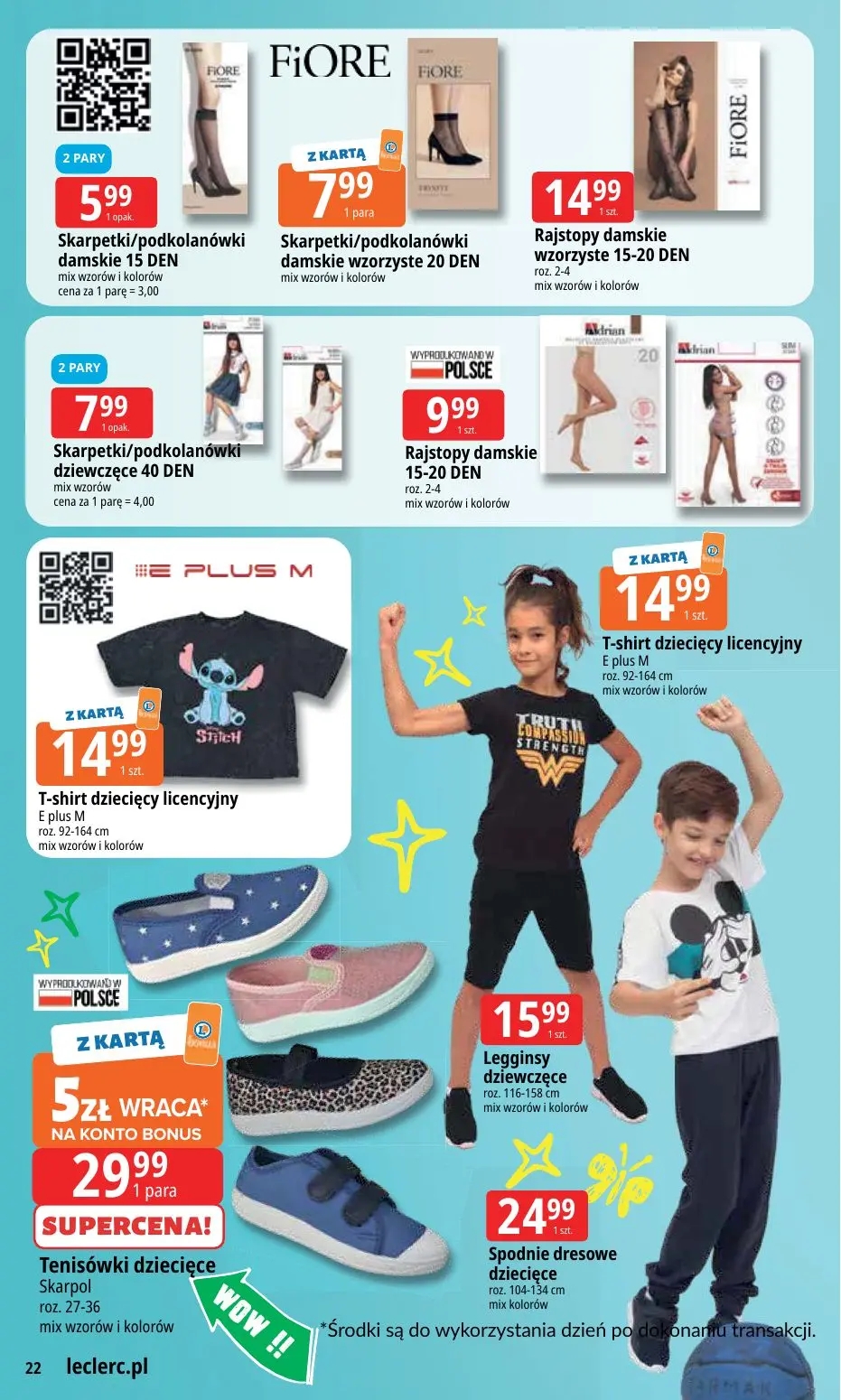 gazetka promocyjna E.Leclerc Szkoła z klasą! - Strona 22