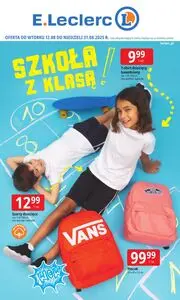 Gazetka promocyjna E.Leclerc, ważna od 2025-08-12 do 2025-08-31.