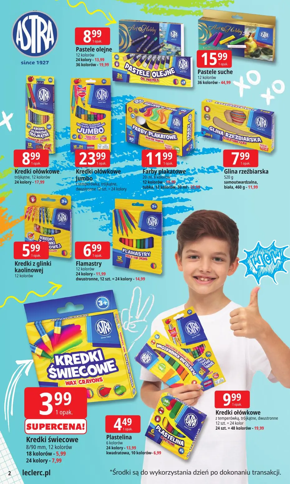 gazetka promocyjna E.Leclerc Szkoła z klasą! Oferta rozszerzona - Strona 2