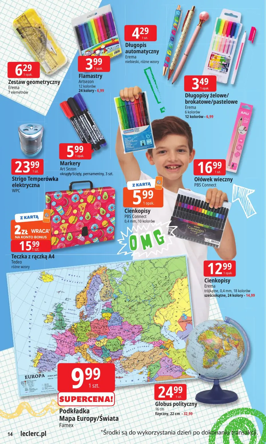 gazetka promocyjna E.Leclerc Szkoła z klasą! Oferta rozszerzona - Strona 14