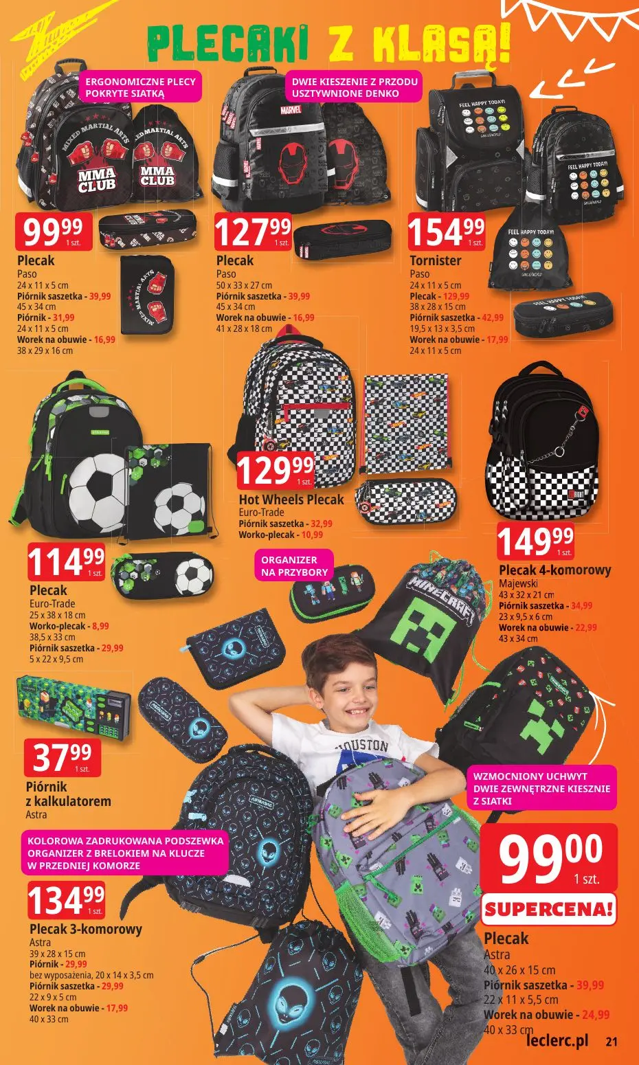 gazetka promocyjna E.Leclerc Szkoła z klasą! Oferta rozszerzona - Strona 21