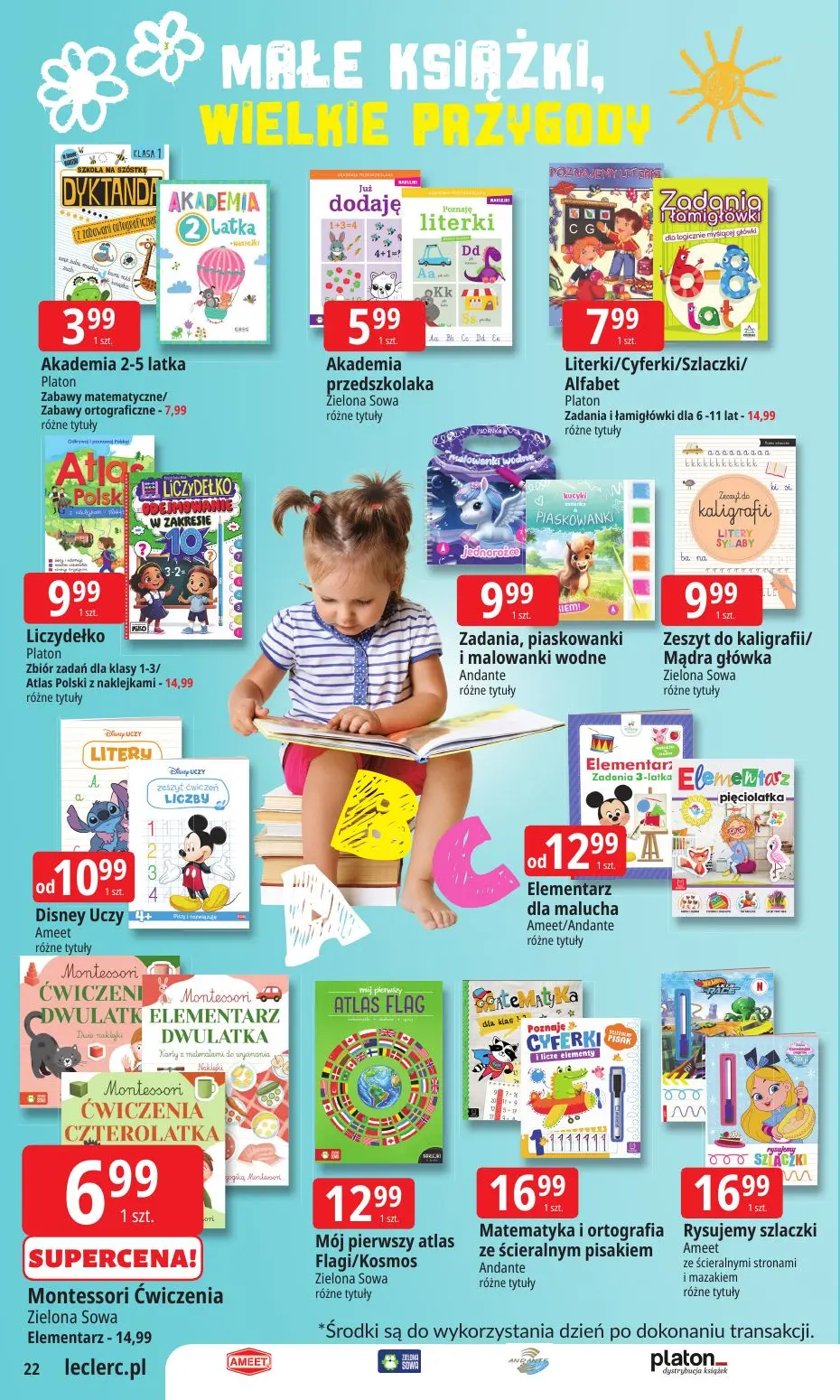 gazetka promocyjna E.Leclerc Szkoła z klasą! Oferta rozszerzona - Strona 22
