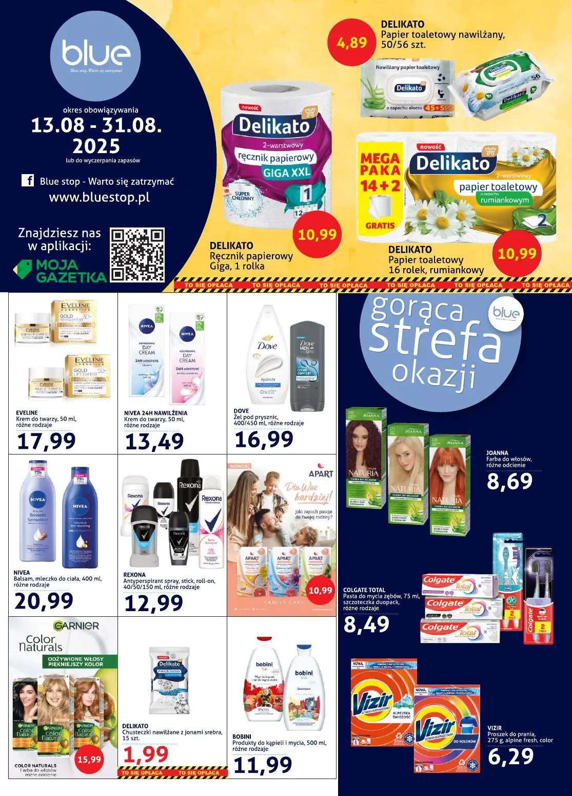 gazetka promocyjna Blue stop  - Strona 1