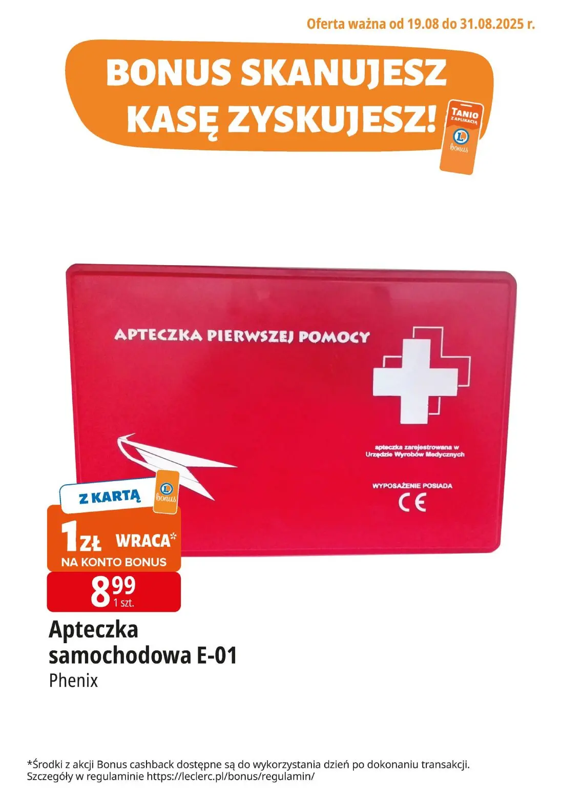 gazetka promocyjna E.Leclerc Bonus skanujesz kasę zyskujesz! - Strona 4