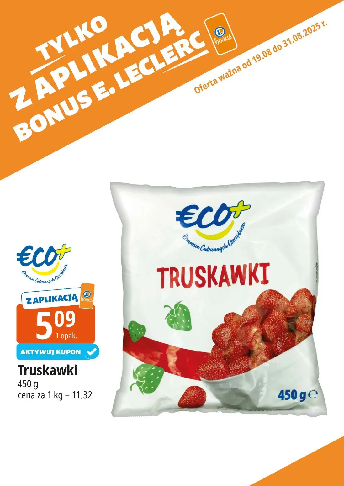 gazetka promocyjna E.Leclerc Bonus skanujesz kasę zyskujesz! - Strona 12