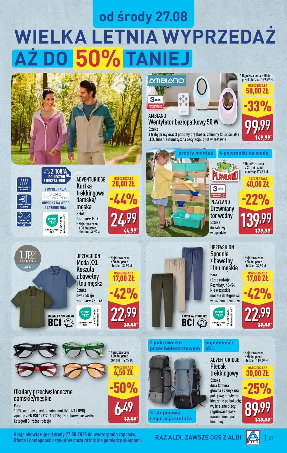 gazetka promocyjna ALDI Raz ALDI, zawsze coś z ALDI - Strona 21