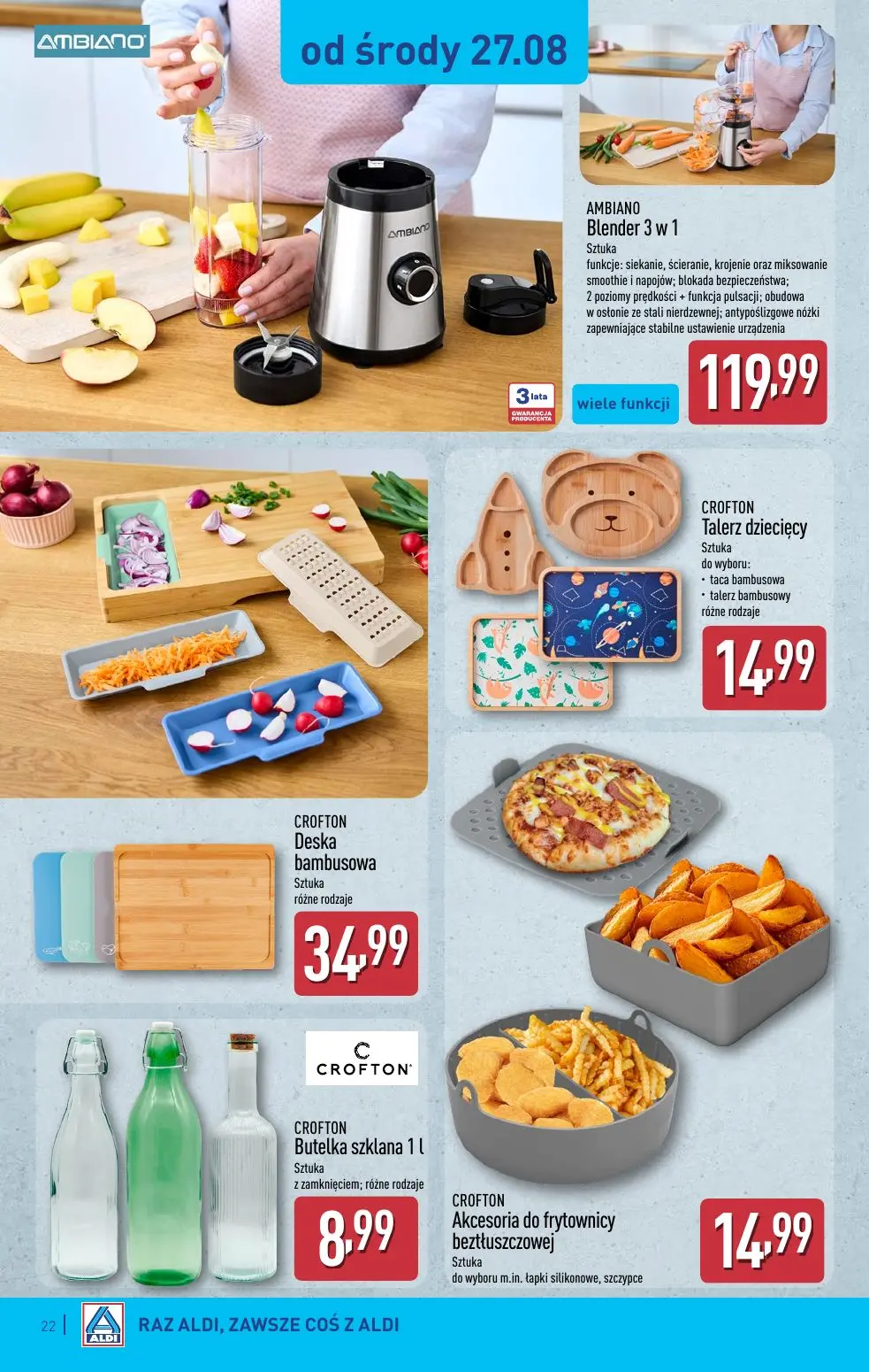 gazetka promocyjna ALDI Raz ALDI, zawsze coś z ALDI - Strona 22