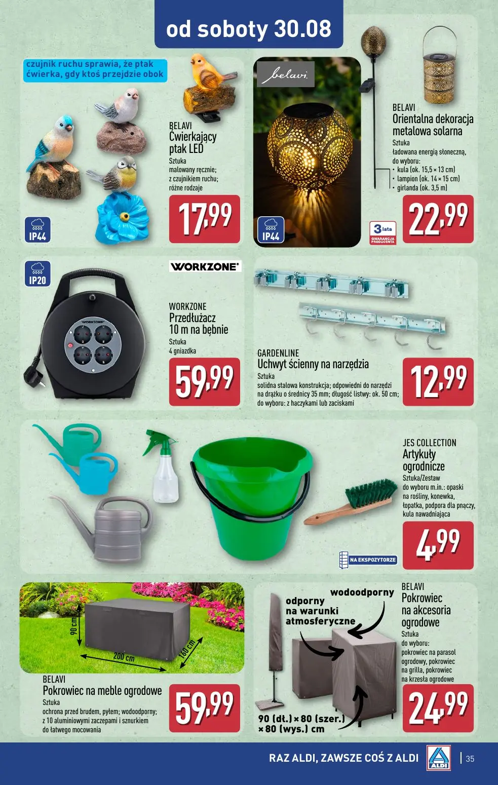 gazetka promocyjna ALDI Raz ALDI, zawsze coś z ALDI - Strona 35