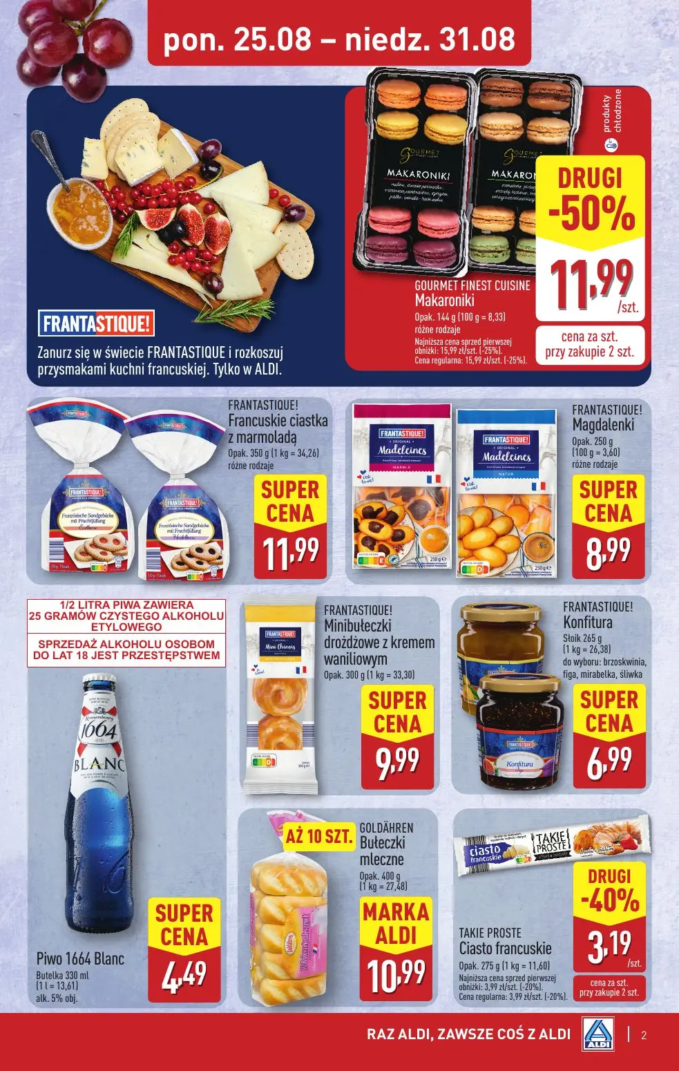 gazetka promocyjna ALDI Tydzień francuski 🥐 - Strona 2