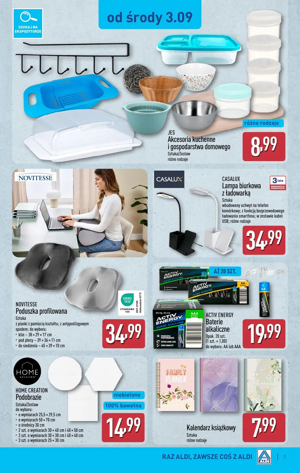 gazetka promocyjna ALDI Oferta od środy 3.09 - Strona 7