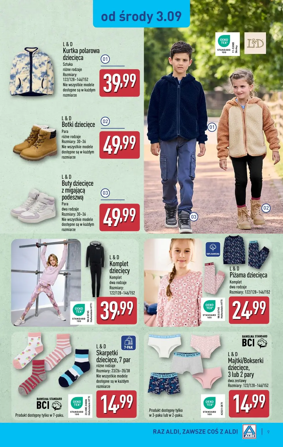 gazetka promocyjna ALDI Oferta od środy 3.09 - Strona 9