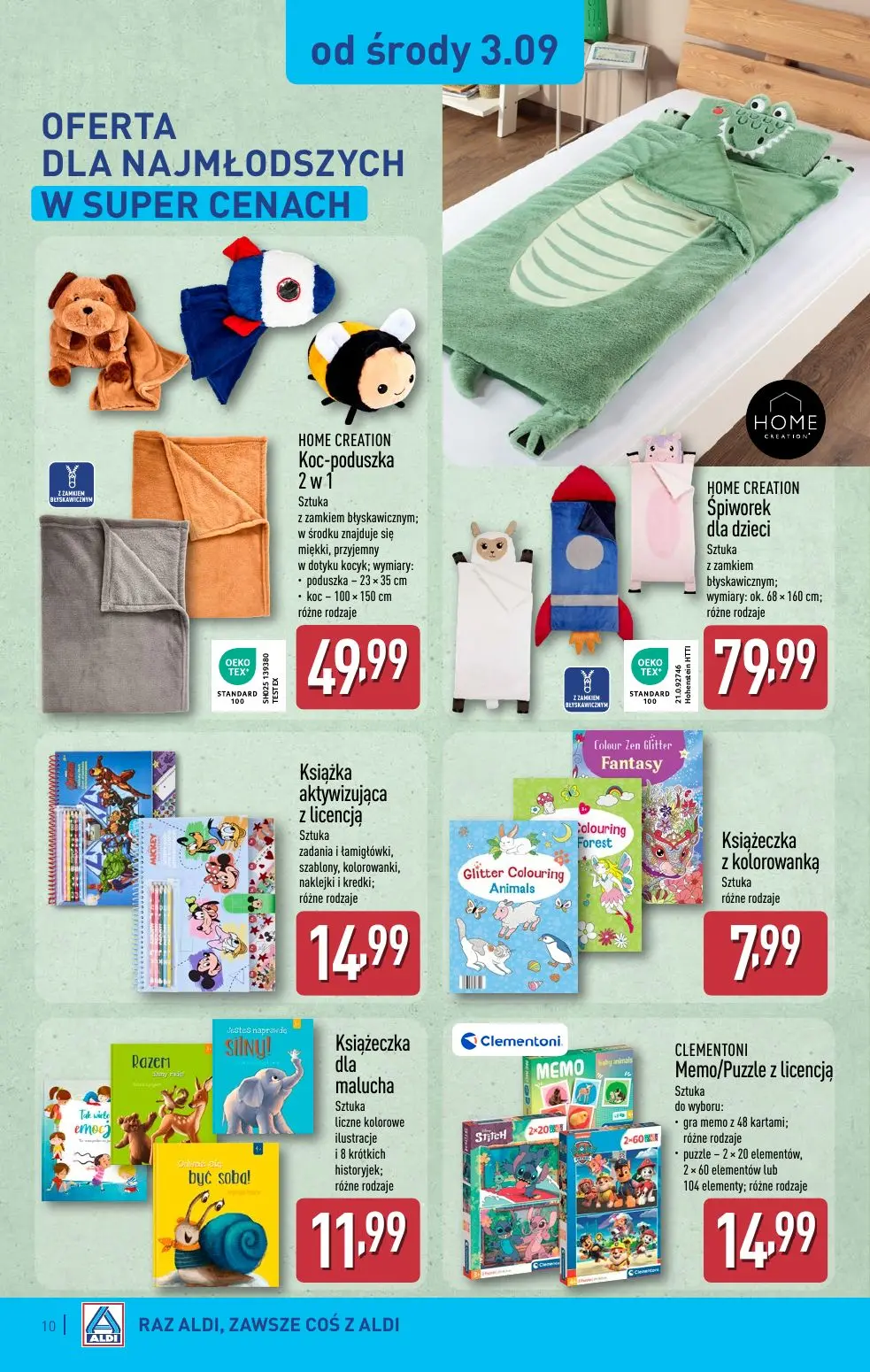 gazetka promocyjna ALDI Oferta od środy 3.09 - Strona 10