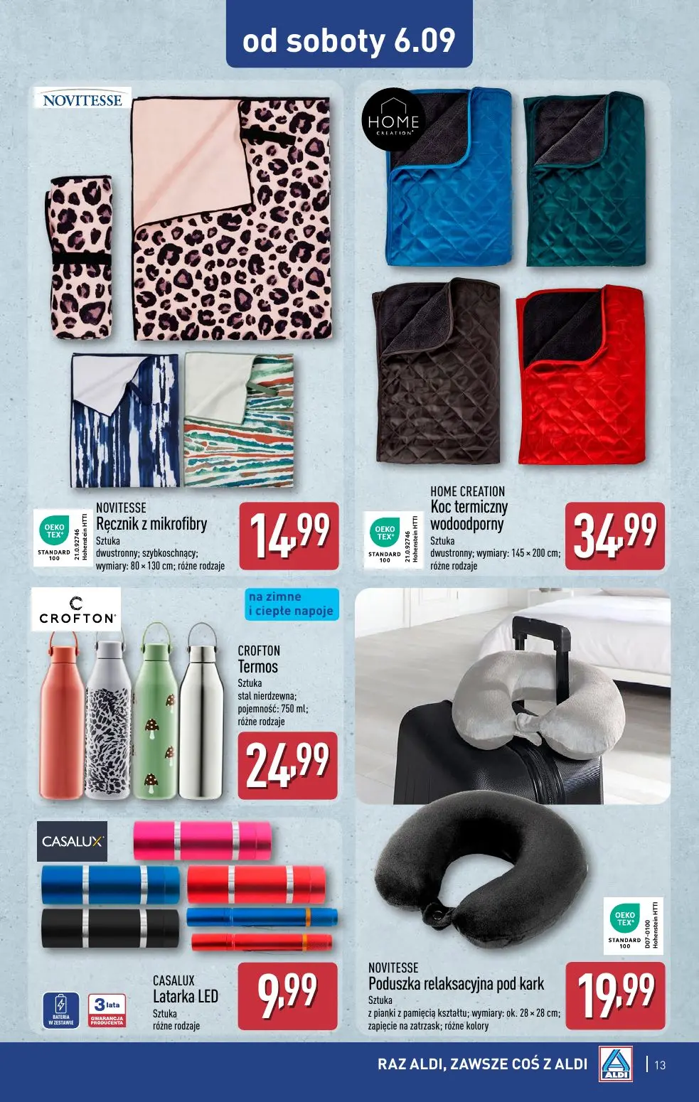 gazetka promocyjna ALDI Oferta od środy 3.09 - Strona 13