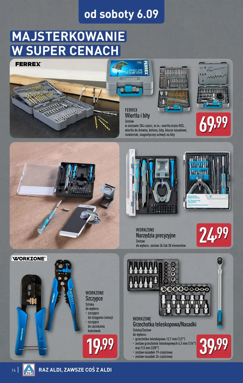 gazetka promocyjna ALDI Oferta od środy 3.09 - Strona 14