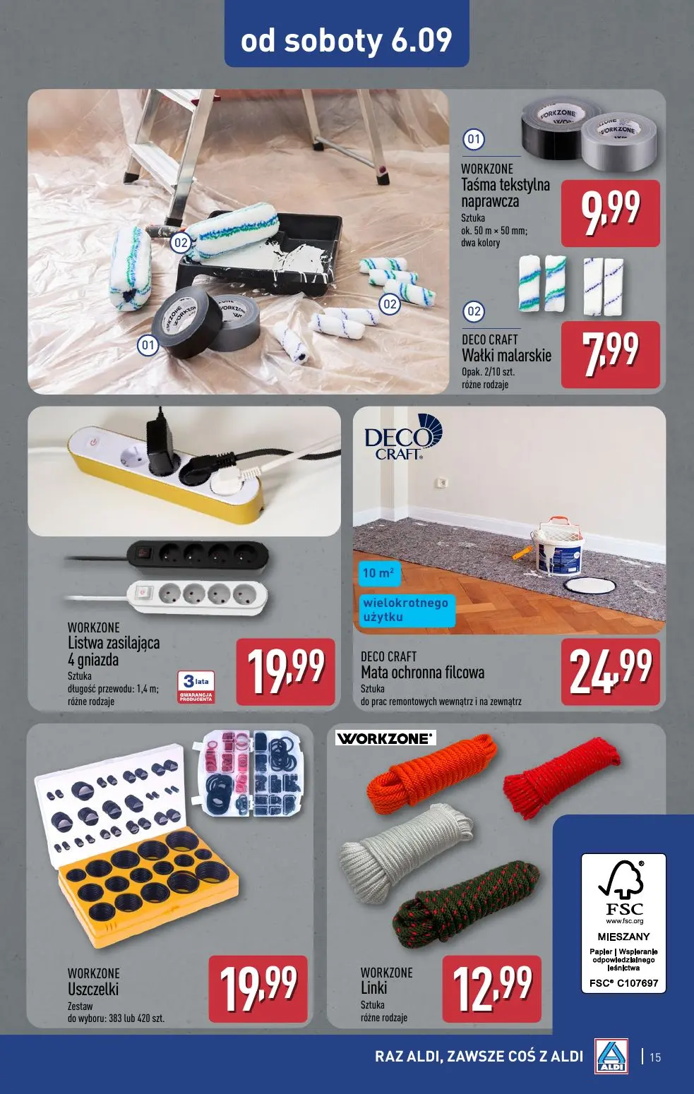 gazetka promocyjna ALDI Oferta od środy 3.09 - Strona 15
