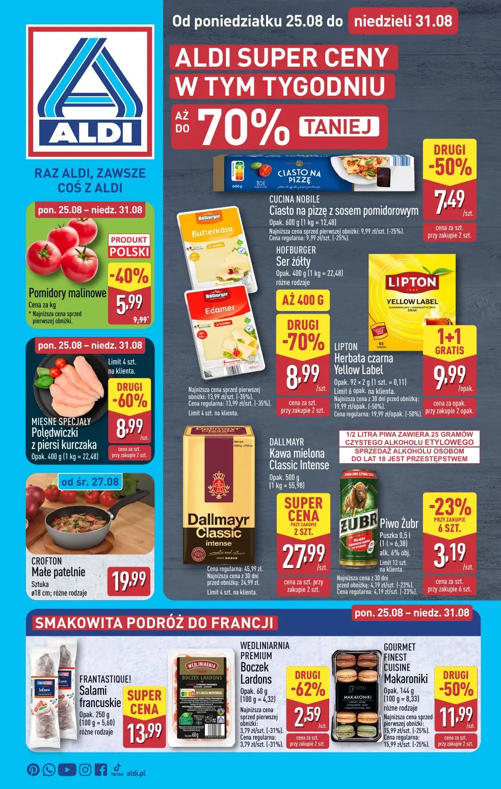 gazetka promocyjna ALDI Raz ALDI, zawsze coś z ALDI - Strona 1
