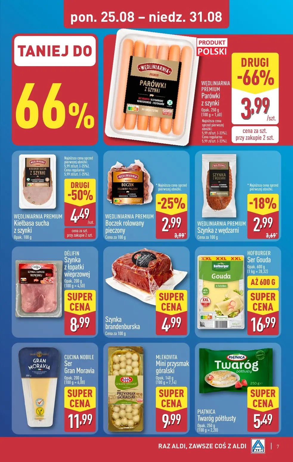 gazetka promocyjna ALDI Raz ALDI, zawsze coś z ALDI - Strona 7