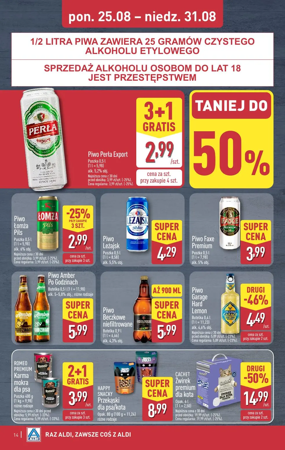 gazetka promocyjna ALDI Raz ALDI, zawsze coś z ALDI - Strona 14
