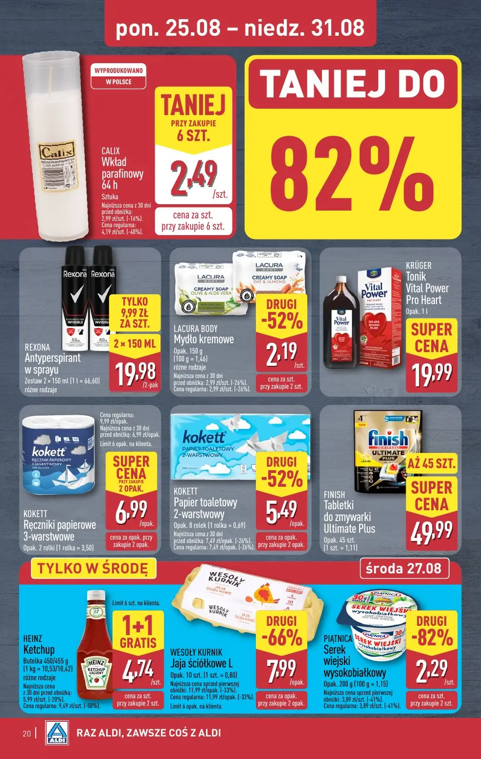 gazetka promocyjna ALDI Raz ALDI, zawsze coś z ALDI - Strona 20
