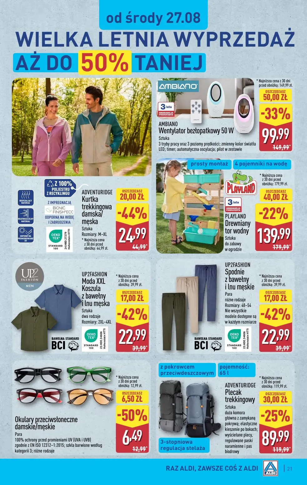 gazetka promocyjna ALDI Raz ALDI, zawsze coś z ALDI - Strona 21