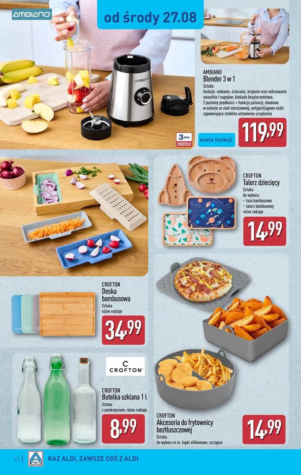 gazetka promocyjna ALDI Raz ALDI, zawsze coś z ALDI - Strona 22