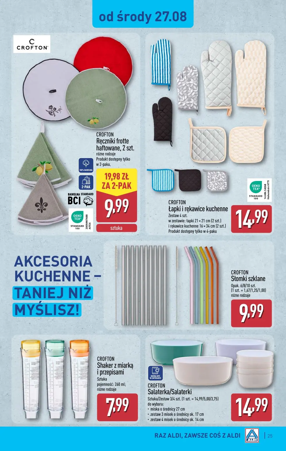 gazetka promocyjna ALDI Raz ALDI, zawsze coś z ALDI - Strona 25