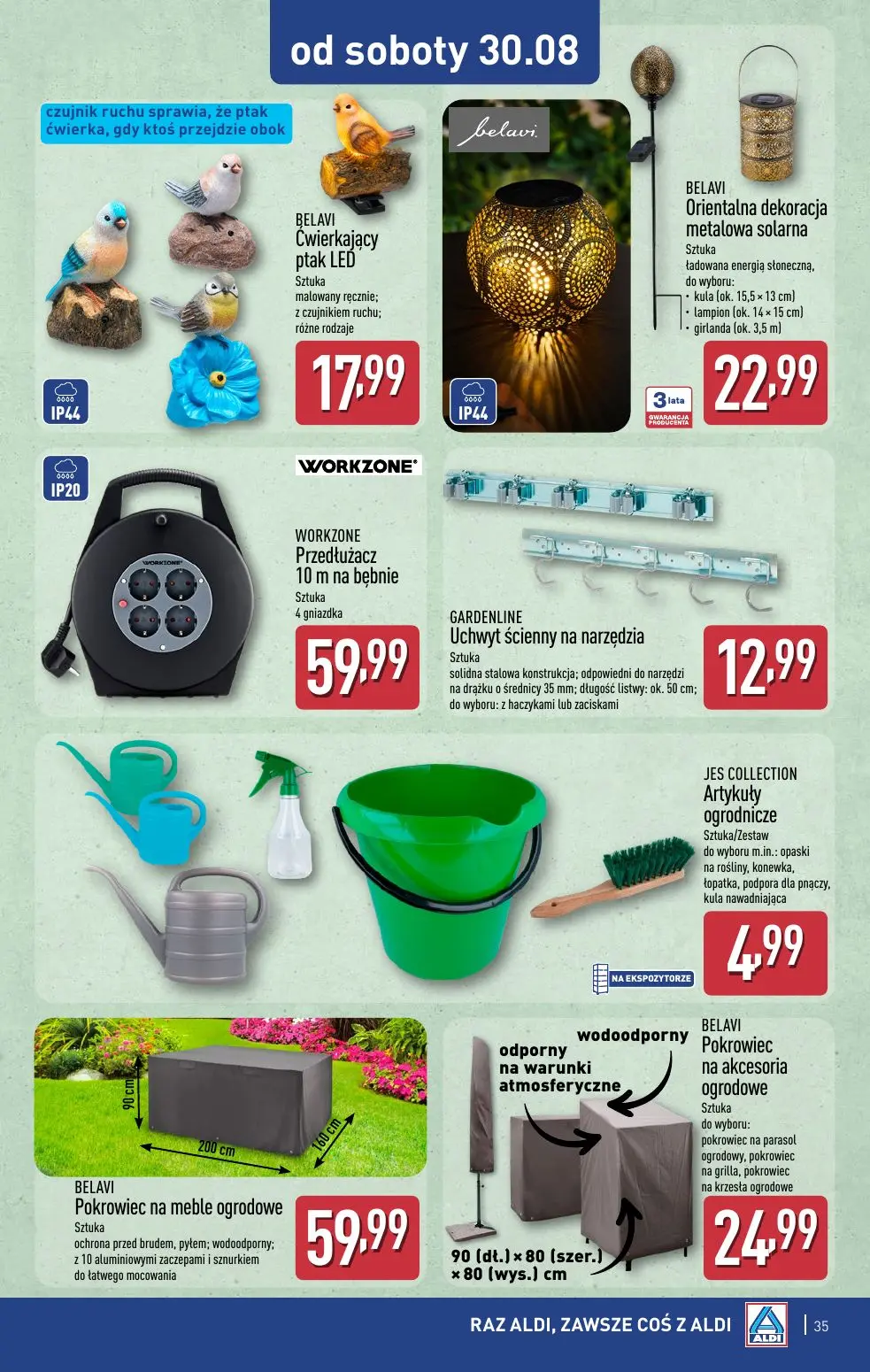 gazetka promocyjna ALDI Raz ALDI, zawsze coś z ALDI - Strona 35