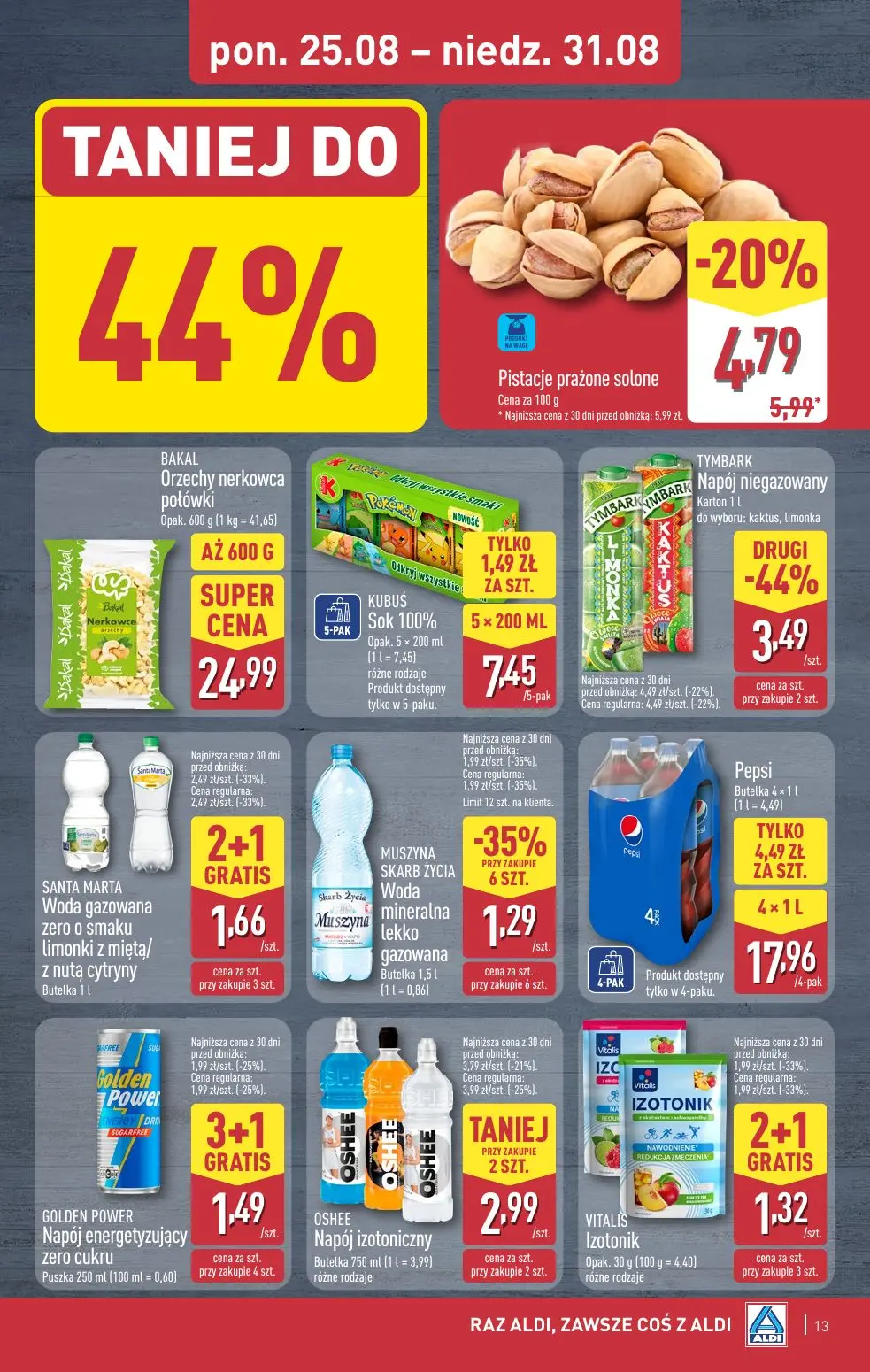 gazetka promocyjna ALDI Raz ALDI, zawsze coś z ALDI - Strona 13