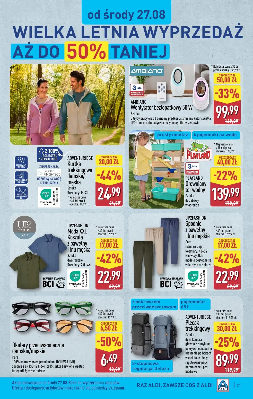 gazetka promocyjna ALDI Raz ALDI, zawsze coś z ALDI - Strona 21