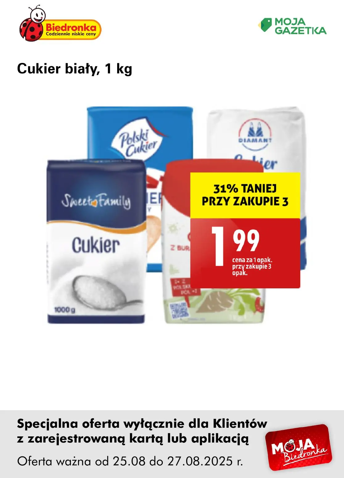 gazetka promocyjna Biedronka Oferta z kartą Moja Biedronka - Strona 2