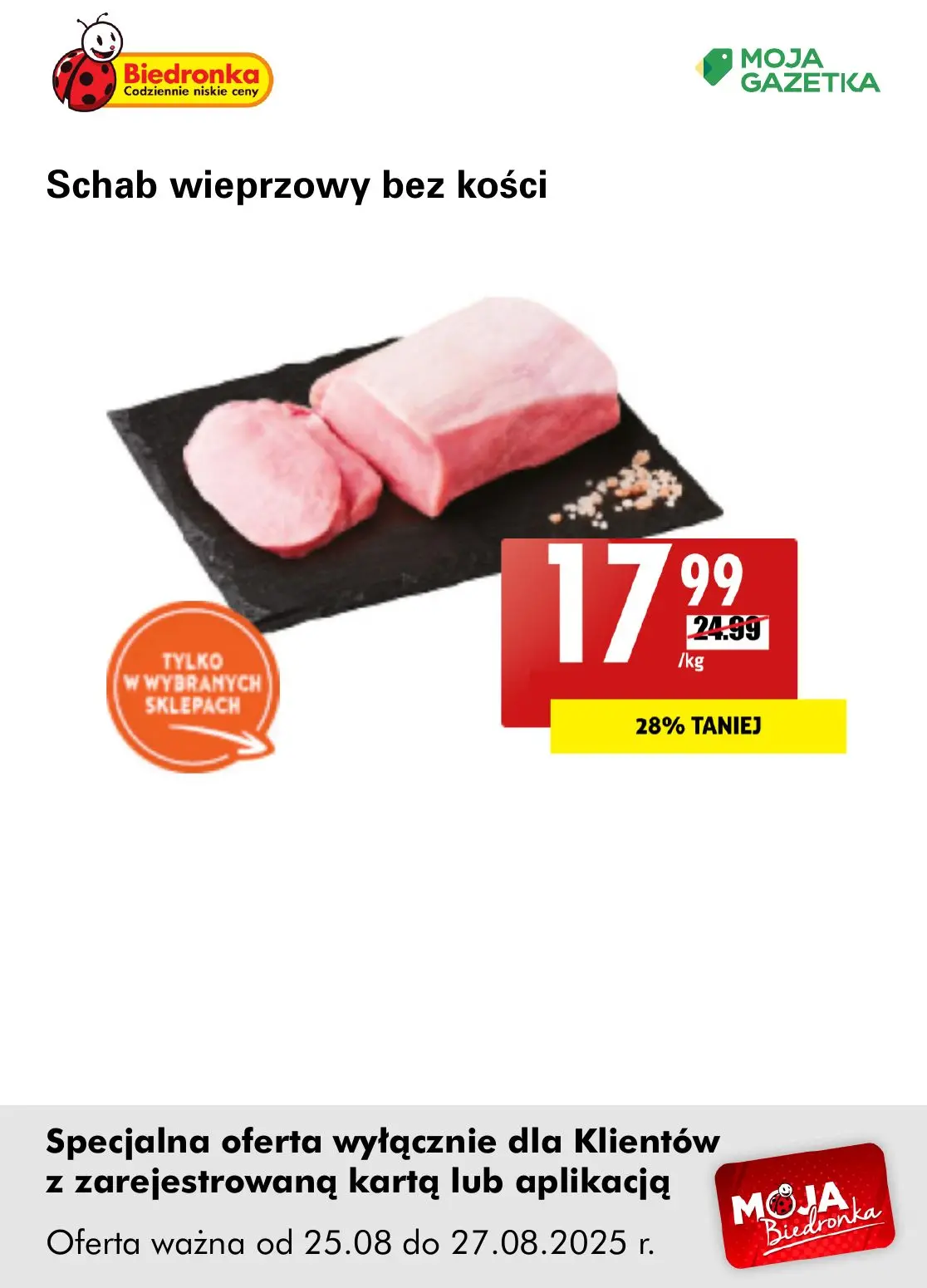 gazetka promocyjna Biedronka Oferta z kartą Moja Biedronka - Strona 3