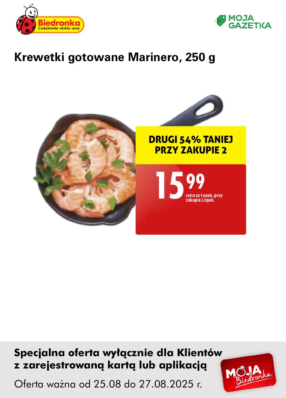 gazetka promocyjna Biedronka Oferta z kartą Moja Biedronka - Strona 5