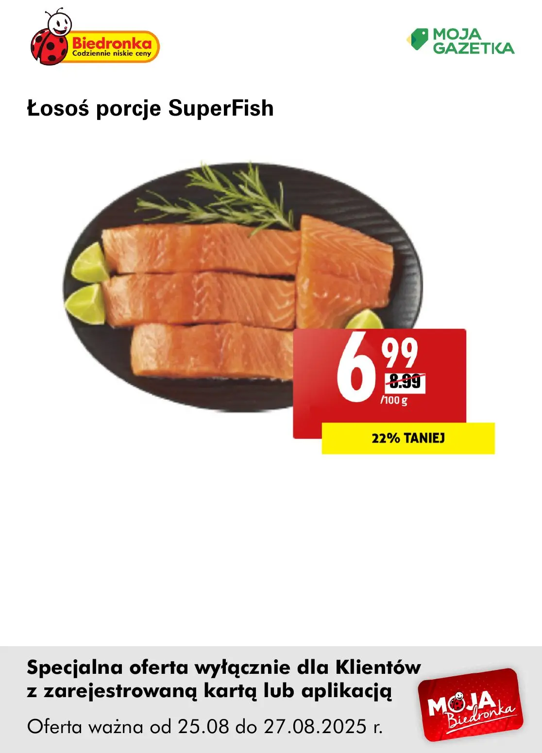 gazetka promocyjna Biedronka Oferta z kartą Moja Biedronka - Strona 6