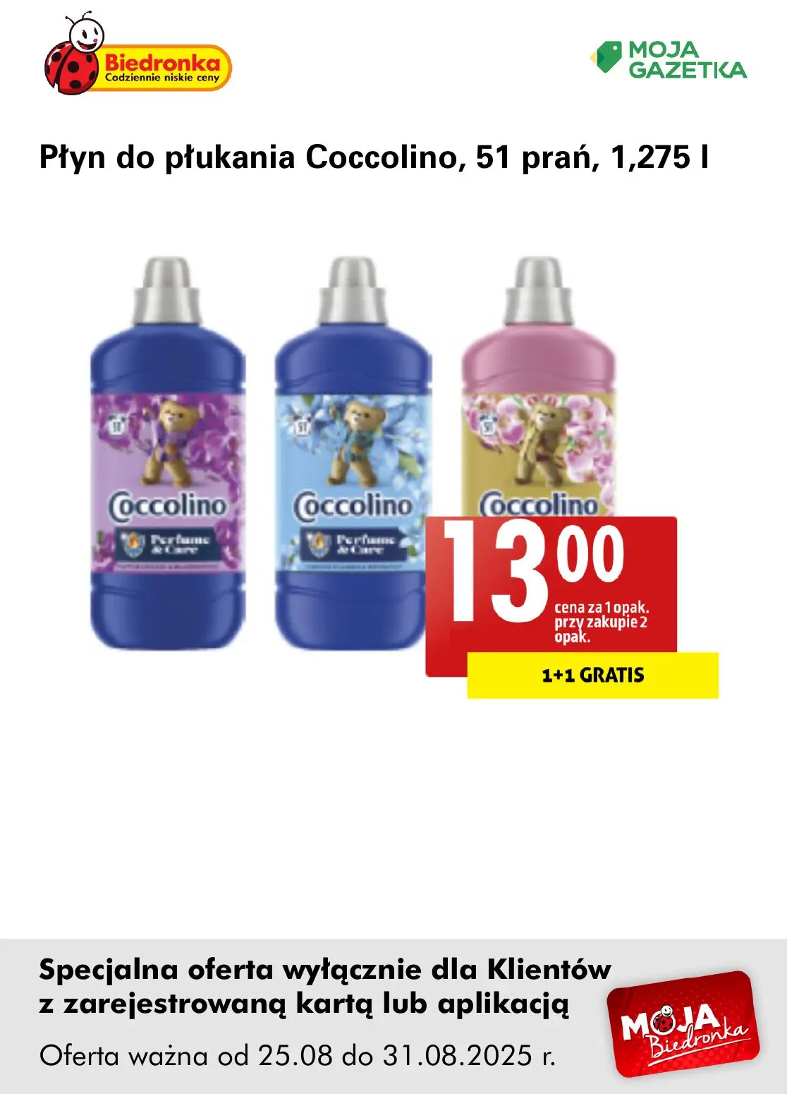 gazetka promocyjna Biedronka Oferta z kartą Moja Biedronka - Strona 7