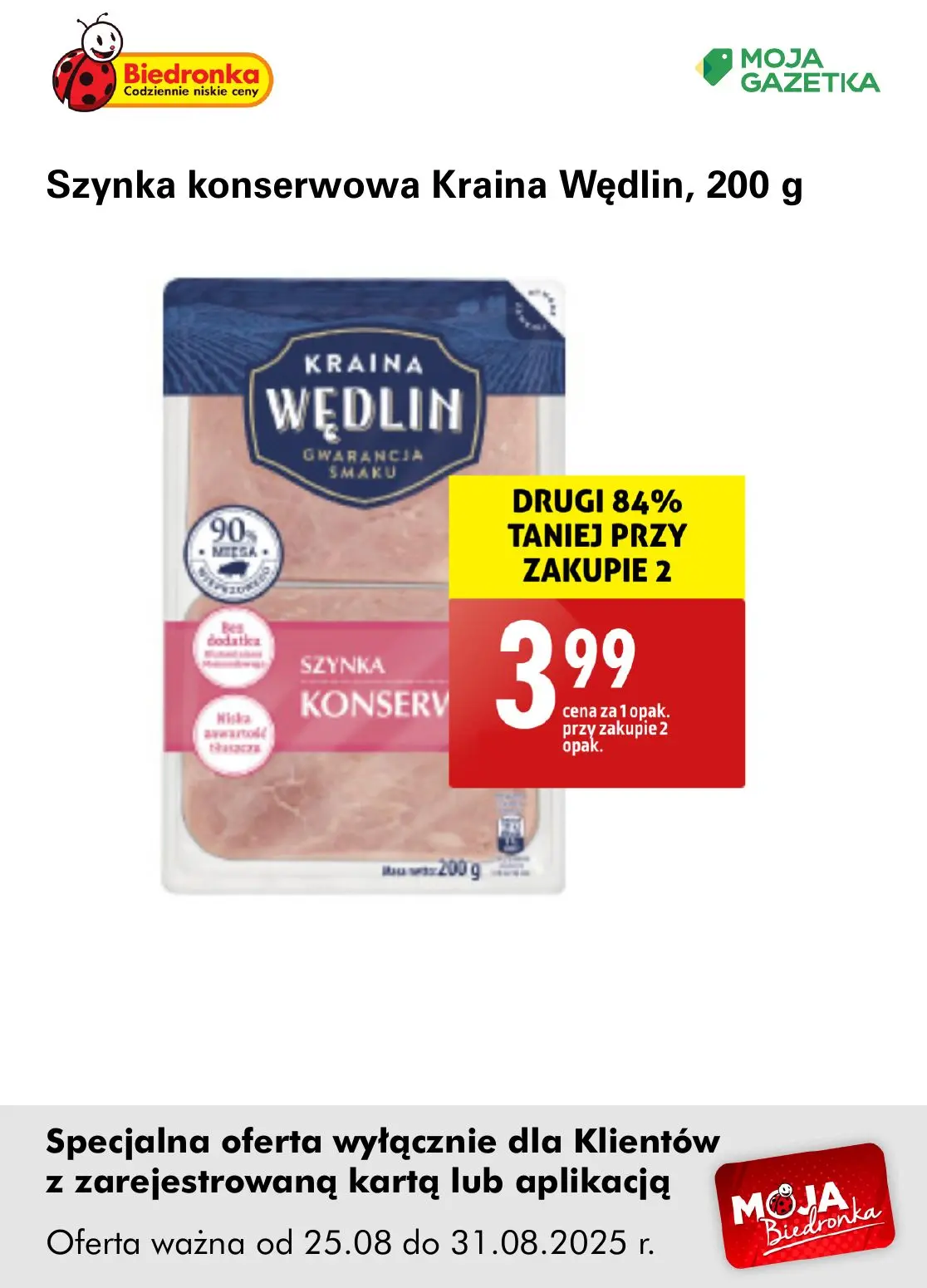 gazetka promocyjna Biedronka Oferta z kartą Moja Biedronka - Strona 8