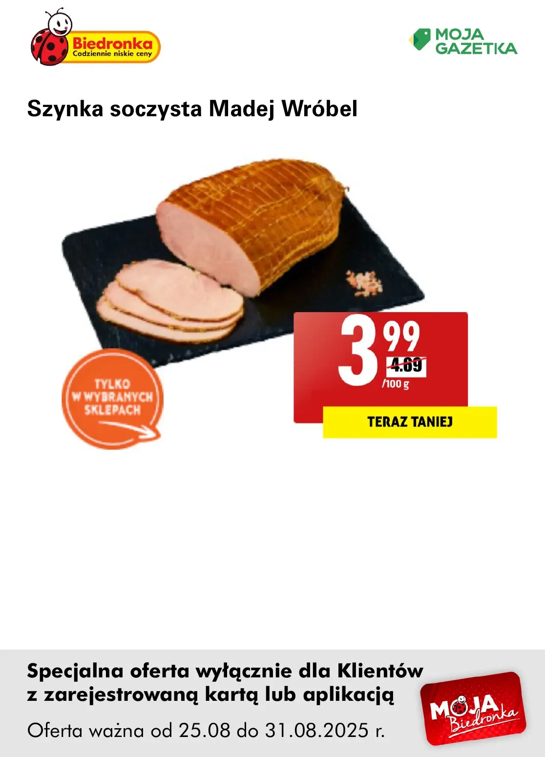 gazetka promocyjna Biedronka Oferta z kartą Moja Biedronka - Strona 12