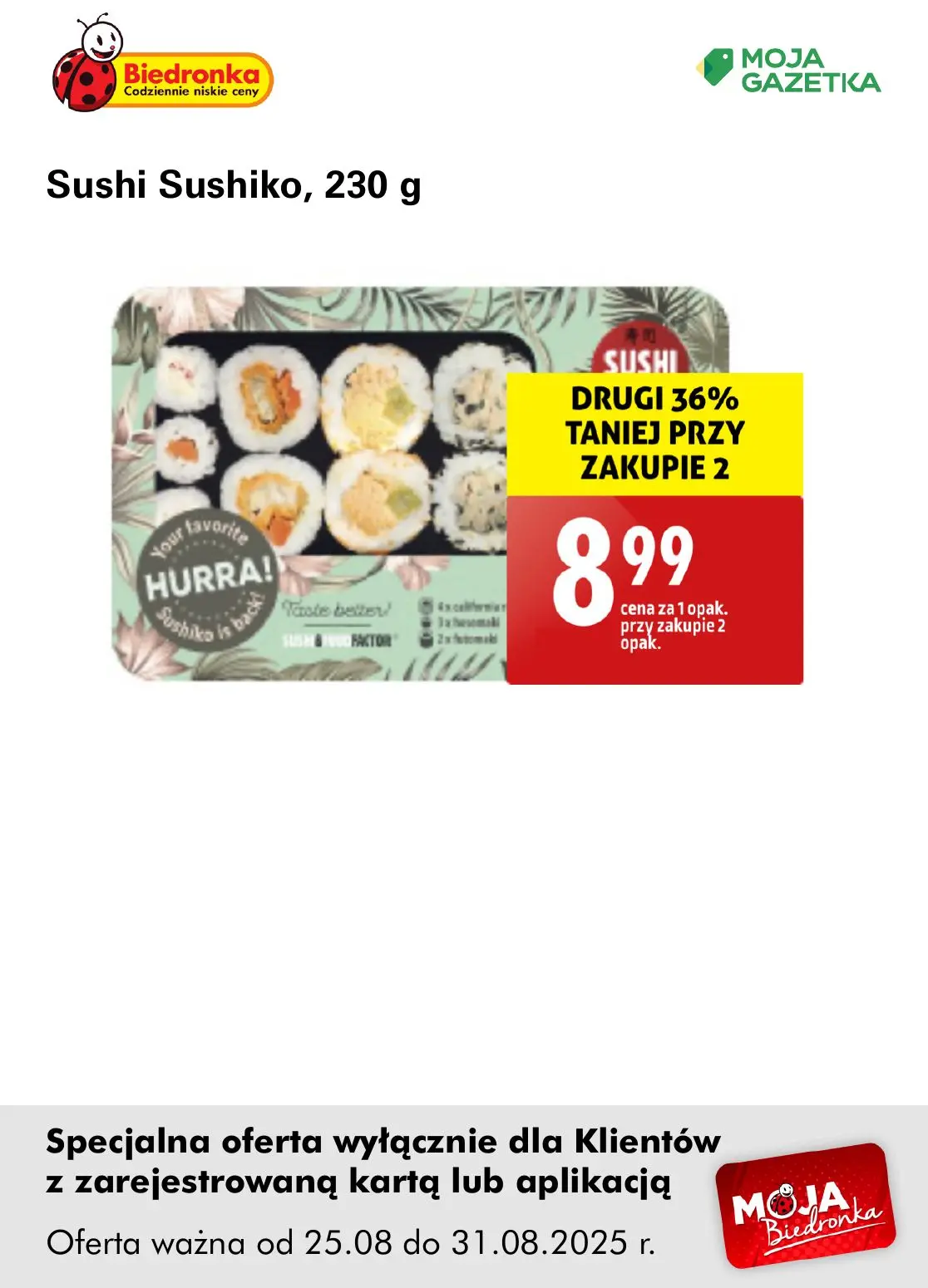gazetka promocyjna Biedronka Oferta z kartą Moja Biedronka - Strona 18