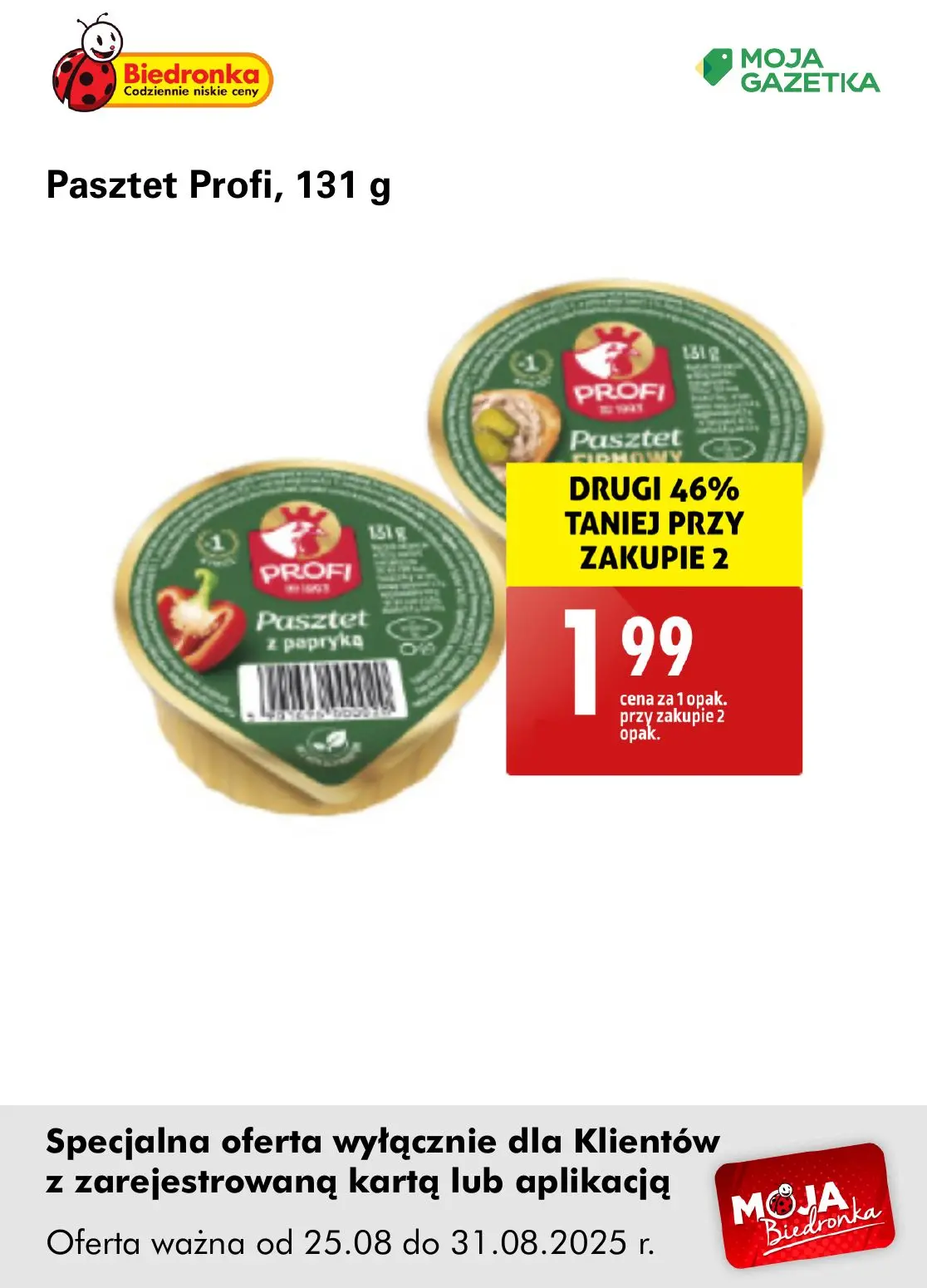 gazetka promocyjna Biedronka Oferta z kartą Moja Biedronka - Strona 19