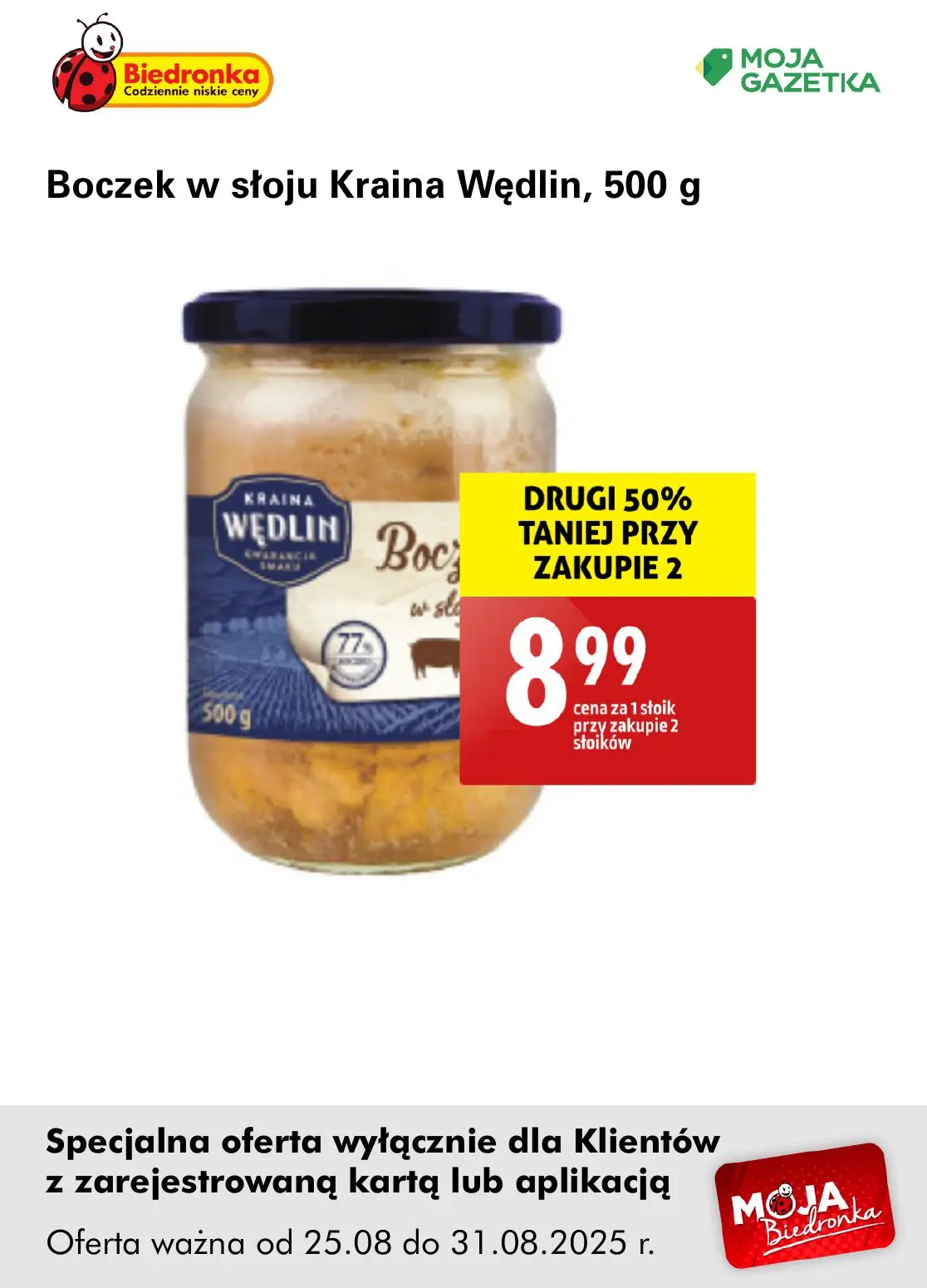 gazetka promocyjna Biedronka Oferta z kartą Moja Biedronka - Strona 20