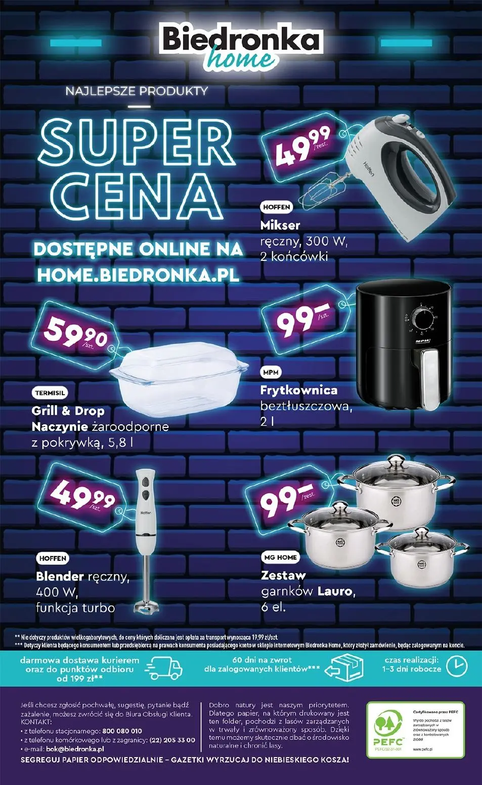 gazetka promocyjna Biedronka Katalog Biedronka Home, super ceny - Strona 6