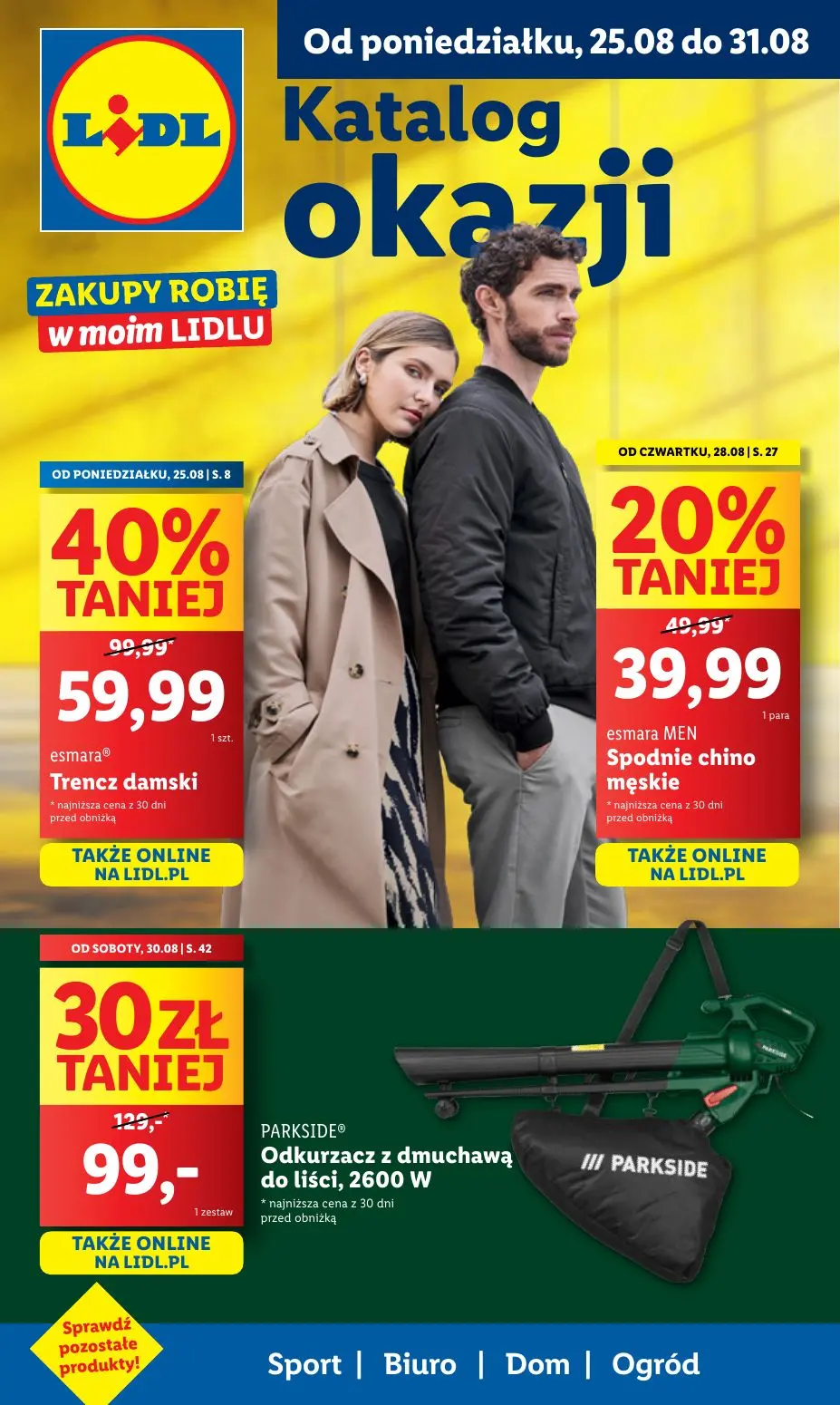 gazetka promocyjna LIDL Katalog okazji - Strona 1