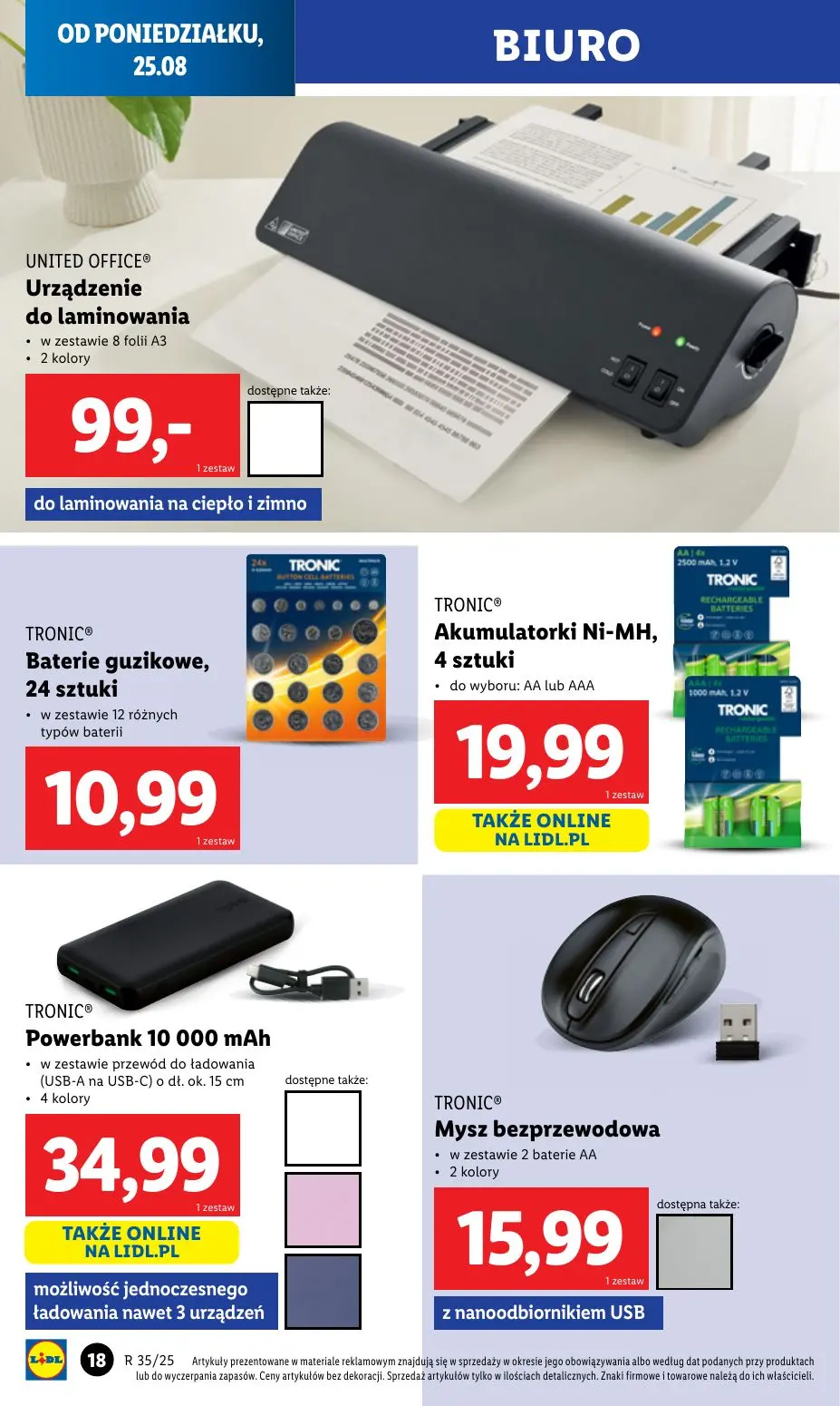 gazetka promocyjna LIDL Katalog okazji - Strona 18