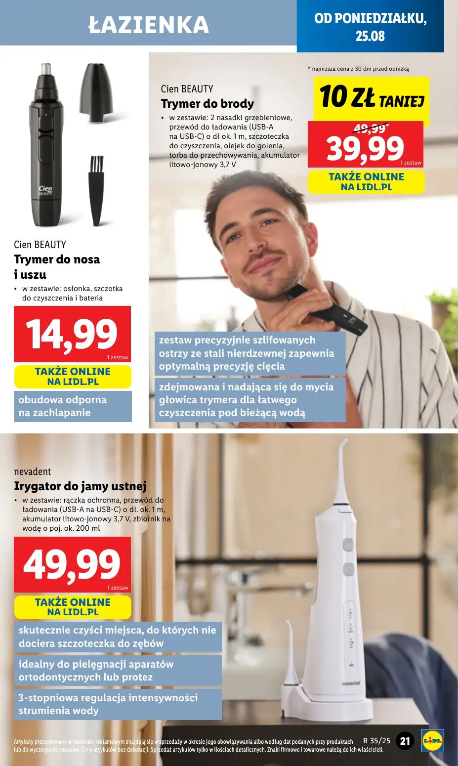 gazetka promocyjna LIDL Katalog okazji - Strona 21