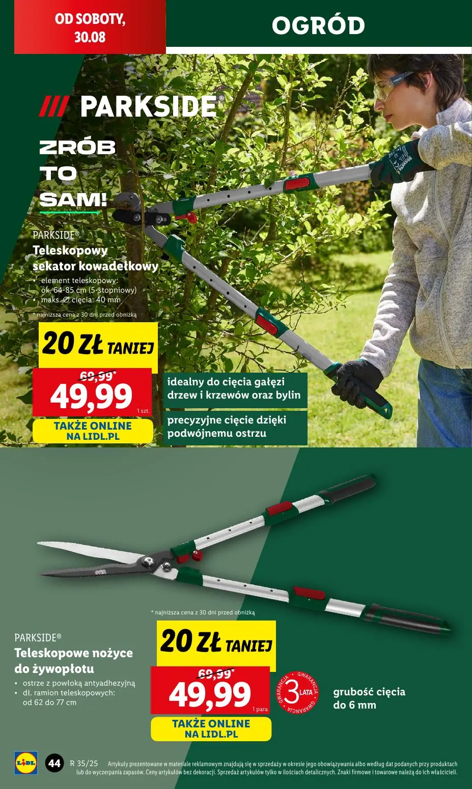 gazetka promocyjna LIDL Katalog okazji - Strona 44