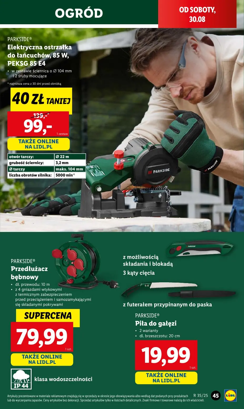 gazetka promocyjna LIDL Katalog okazji - Strona 45