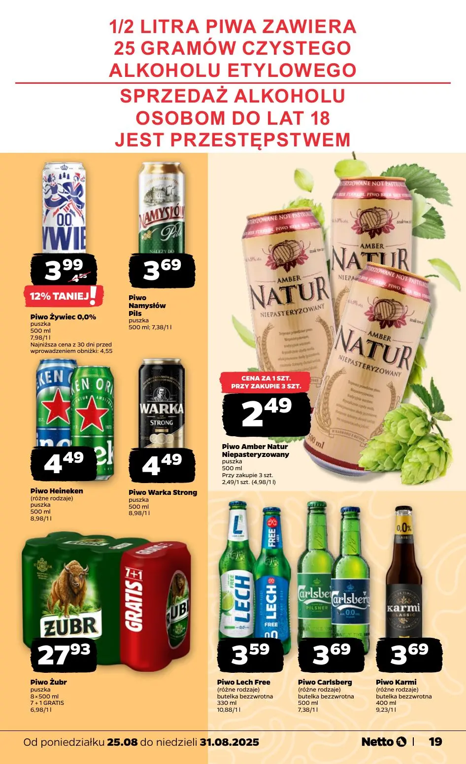 gazetka promocyjna NETTO Od poniedziałku - Strona 19