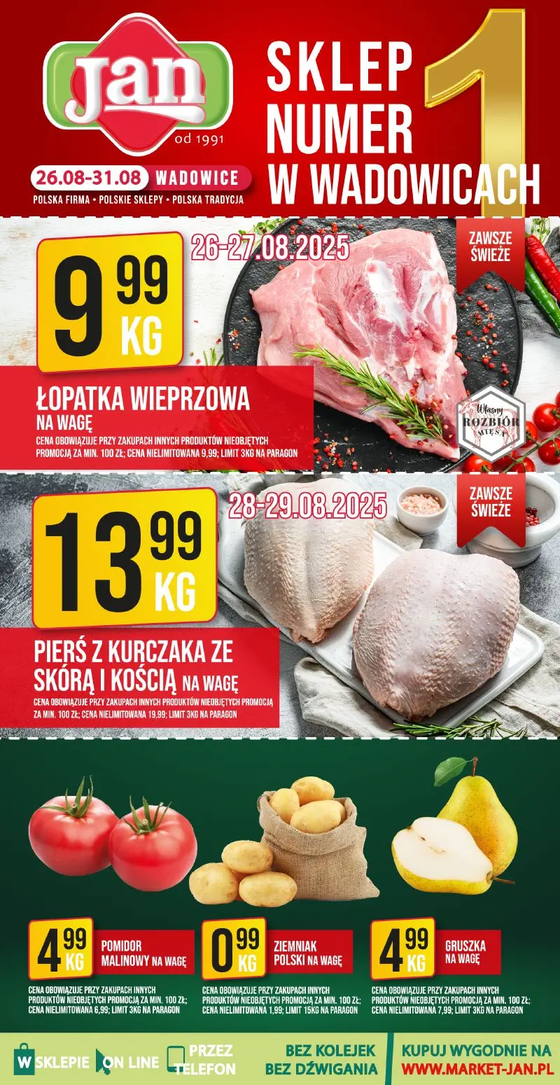 gazetka promocyjna Jan Wadowice - Strona 1