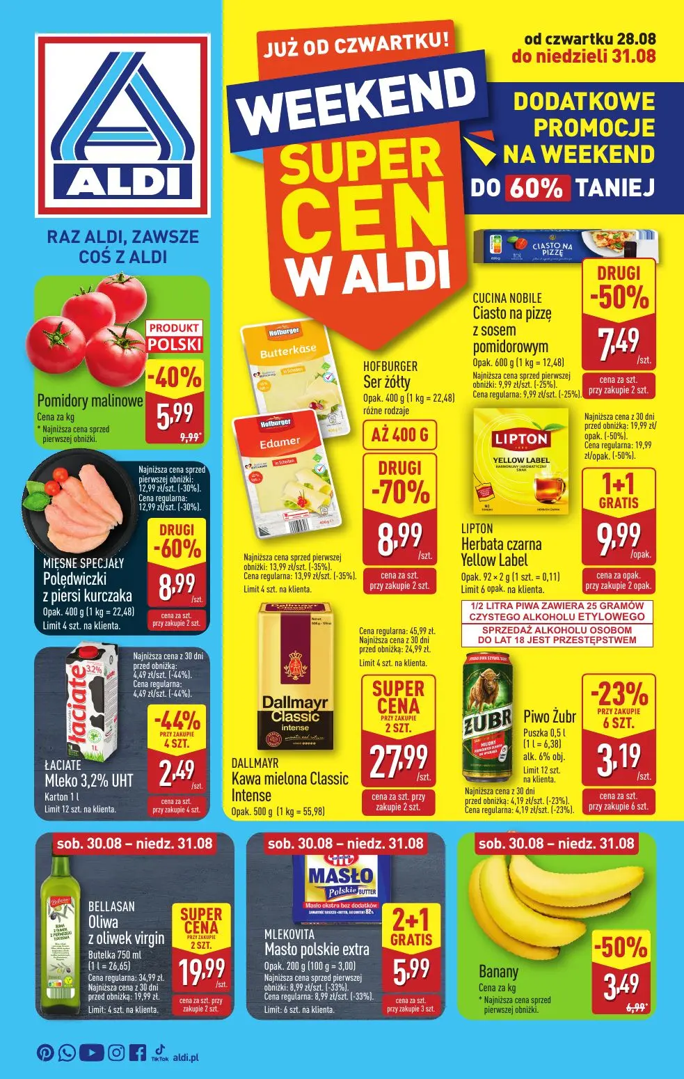 gazetka promocyjna ALDI Weekend super cen już od czwartku! - Strona 1
